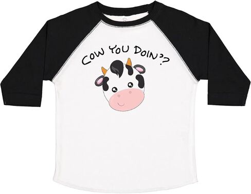 inktastic Cow You Doin' Cute Cow Toddler T-Shirt in Saudi Arabia