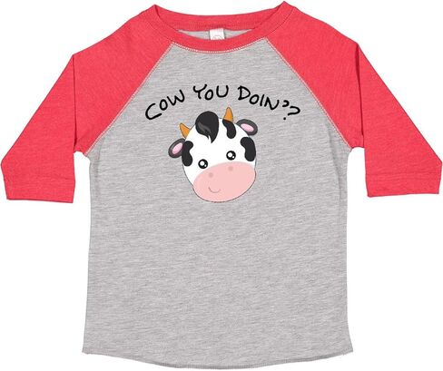 inktastic Cow You Doin' Cute Cow Toddler T-Shirt in Saudi Arabia