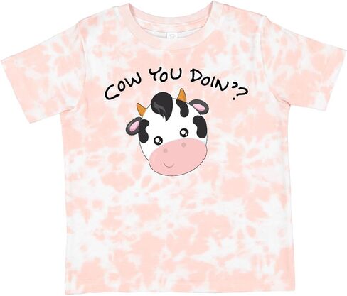 inktastic Cow You Doin' Cute Cow Toddler T-Shirt in Saudi Arabia