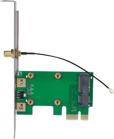 بطاقة شبكة محول خارجي موسع من CHICIRIS، بطاقة PCIE صغيرة إلى بطاقة Riser PCIE، دعم 3.3 فولت و5 فولت، مادة معدنية in Kuwait