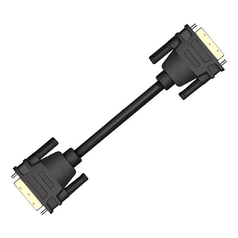 كابل DVI ذكر إلى ذكر، شاشة HD 1080P، اتصال آمن، 24+1 دبوس، حماية فعالة، للألعاب، بث الفيديو، عرض العمل، PVC، OFC (2M) in Saudi Arabia