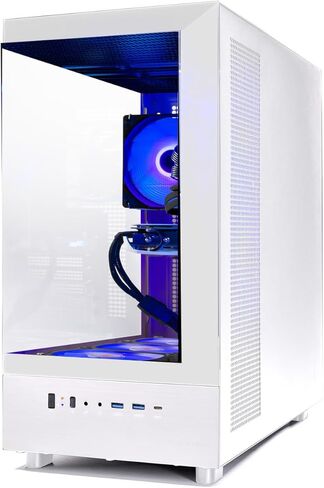 كمبيوتر Skytech Gaming Azure 3 للألعاب، AMD Ryzen 7 5700 3.7 جيجا هرتز، NVIDIA RTX 5060، 1 تيرابايت NVMe SSD، 32 جيجابايت DDR4 RAM 3200، 650 واط Gold PSU، Wi-Fi، Win 11، سطح المكتب in Kuwait