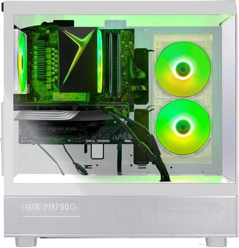 كمبيوتر Skytech Gaming Azure 3 للألعاب، AMD Ryzen 7 5700 3.7 جيجا هرتز، NVIDIA RTX 5060، 1 تيرابايت NVMe SSD، 32 جيجابايت DDR4 RAM 3200، 650 واط Gold PSU، Wi-Fi، Win 11، سطح المكتب in Kuwait
