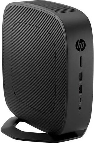 HP t740 Thin Client - AMD Ryzen V1756B رباعي النواة (4 النواة) 3.25 جيجا هرتز - متوافق مع TAA - ذاكرة وصول عشوائي DDR4L SDRAM سعة 8 جيجابايت - فلاش 64 جيجابايت - رسومات AMD Radeon Vega 8 - جيجابت إيثرنت - Windows 10 IoT Enterprise (En) in Kuwait