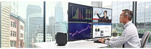 HP t740 Thin Client - AMD Ryzen V1756B رباعي النواة (4 النواة) 3.25 جيجا هرتز - متوافق مع TAA - ذاكرة وصول عشوائي DDR4L SDRAM سعة 8 جيجابايت - فلاش 64 جيجابايت - رسومات AMD Radeon Vega 8 - جيجابت إيثرنت - Windows 10 IoT Enterprise (En) in Kuwait
