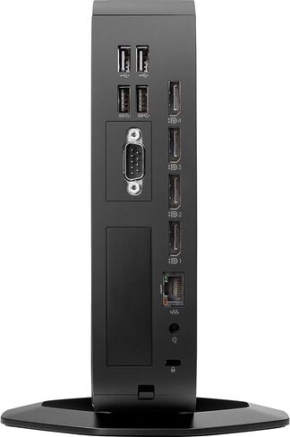 HP t740 Thin Client - AMD Ryzen V1756B رباعي النواة (4 النواة) 3.25 جيجا هرتز - متوافق مع TAA - ذاكرة وصول عشوائي DDR4L SDRAM سعة 8 جيجابايت - فلاش 64 جيجابايت - رسومات AMD Radeon Vega 8 - جيجابت إيثرنت - Windows 10 IoT Enterprise (En) in Kuwait
