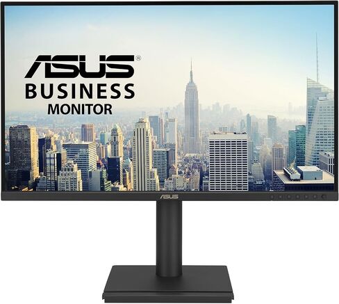 ASUS 27" 1440P Business Monitor (BE27AQG) - QHD (2560x1440), IPS, 120Hz, Ergonomic Design, Speakers, Height Adjustable, Power Sync, Eye Care, VESA Wall Mountable, 3 yr Warranty TAA Compliant in Saudi Arabia