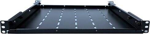RAISING ELECTRONICS Fixed Rack Server Shelf 1U-Adjustable 21.5inch-28inch Deep. in Kuwait
