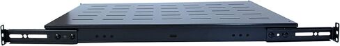 RAISING ELECTRONICS Fixed Rack Server Shelf 1U-Adjustable 21.5inch-28inch Deep. in Kuwait