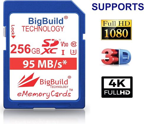 256GB U3 SDXC Memory Card for Sony a1 II, FX2, ZV-E10 II, DSC-RX1R III Camera in Kuwait