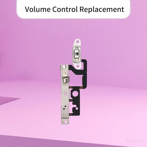 Power Volume Button Replacement for iPhone 14 On/Off Control Key Repair Mute Connector Silent Switch Flex Cable Sound Keyboard Ribbon Pre-Installed Metal Bracket Holder in Saudi Arabia