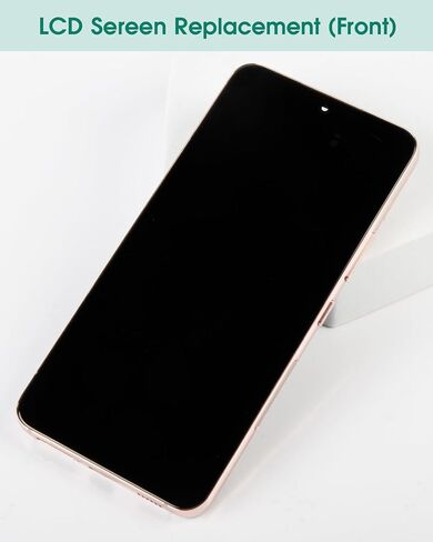 【US Version】 OLED for Samsung S22 5G Screen Replacement for Samsung Galaxy S22 5G SM-S901B G901U G901A G901W Digitizer Touch Screen Assembly with Frame (Gold, with Fingerprint) in Saudi Arabia