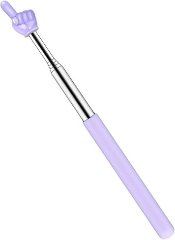 1Pcs Purple Pointer Finger Stick,Hand Pointer Stick for Classroom,Reading and Teaching in Saudi Arabia