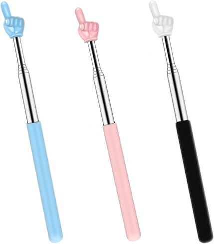 1Pcs Purple Pointer Finger Stick,Hand Pointer Stick for Classroom,Reading and Teaching in Saudi Arabia