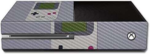 MightySkins Carbon Fiber Skin for Microsoft Xbox One - Cool Corgi | Protective, Durable Textured Carbon Fiber Finish | Easy to Apply, Remove, and Change Styles | Made in The USA in Saudi Arabia