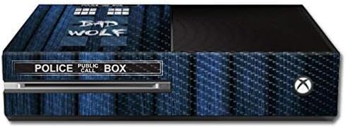 MightySkins Carbon Fiber Skin for Microsoft Xbox One - Cool Corgi | Protective, Durable Textured Carbon Fiber Finish | Easy to Apply, Remove, and Change Styles | Made in The USA in Saudi Arabia