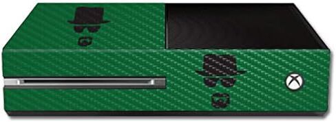 MightySkins Carbon Fiber Skin for Microsoft Xbox One - Cool Corgi | Protective, Durable Textured Carbon Fiber Finish | Easy to Apply, Remove, and Change Styles | Made in The USA in Saudi Arabia