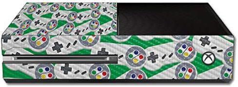 MightySkins Carbon Fiber Skin for Microsoft Xbox One - Cool Corgi | Protective, Durable Textured Carbon Fiber Finish | Easy to Apply, Remove, and Change Styles | Made in The USA in Saudi Arabia