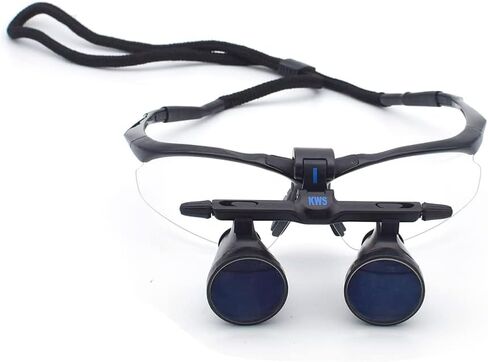 EustomA 2.5X مجهر Loupes 420mm مسافة العمل النظارات البصرية FD-501G in Saudi Arabia