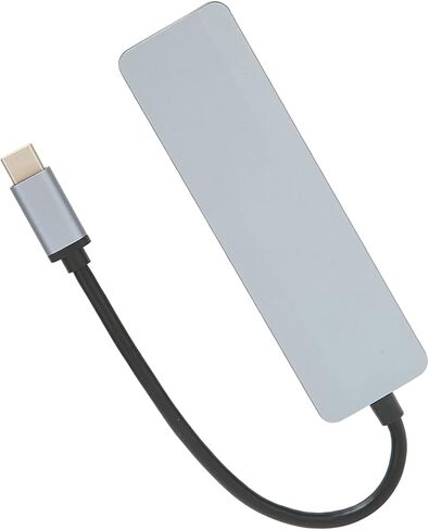 Vikye USB C Splitter، 4 منافذ USB 3.0 USB C Hub USB Splitter، مادة سبائك الألومنيوم من النوع C محول محور محمول مناسب لـ 10 in Saudi Arabia