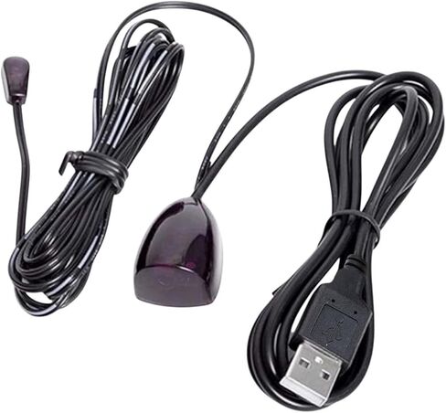 جديد 2026 2 Trackier Metier USpB Adaptier Infrared IR Controller Extender Repeater Signal Adaptier for STB Box DVD Signal Sende Transmlttier متوافق مع أجهزة متعددة لجميع أجهزة التحكم in Kuwait