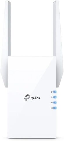 TP-Link AX1750 Wi-Fi 6 ثنائي النطاق، موسع النطاق مع معدل نقل سريع 1.75 جيجابت في الثانية، تجوال ذكي لتغطية لاسلكية مستمرة - RE1750X (متجدد) in Kuwait
