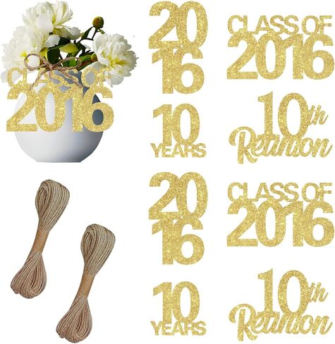 24pcs 10th Class Reunion Tags Blue 2015 Reunion Tags Decorations Class of 2015 Reunion Decorations 10th High School Class Decorations for High School 10 Year Reunion Decorations in Saudi Arabia