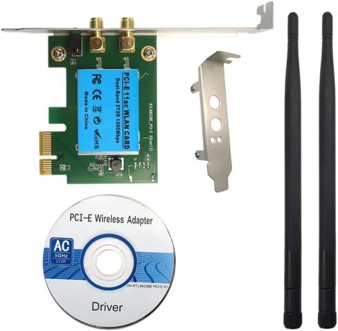 بطاقة شبكة المحول لنظام التشغيل Windows 11/10/8.1/8/7/XP (32-64 بت)؛ المنفذ/الفتحة: PCI Express x1/PCI Express 4/PCI Express 8/PCI Express 16 in Saudi Arabia