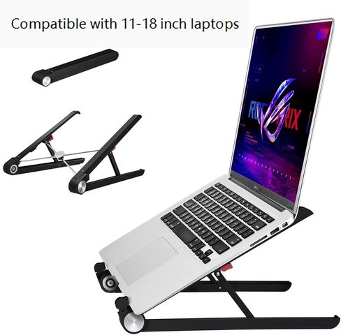 Portable Laptop Stand for Msi Raider GE68 HX 14VFG-290TAA Laptop for Desk,Made of Reinforced Nylon, 304 Stainless Steel and Silicone in Kuwait