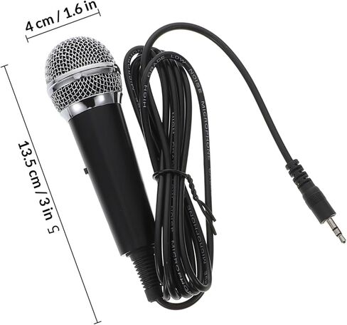NUOBESTY 5mm Condenser Computer Microphone for Gaming and Streaming, Podcast Recording Mic Kit with Tripod Stand, Compatible with PC Desktop and Laptop in Kuwait