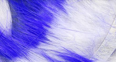 Hareline Fly Tying Crosscut Two Toned Rabbit Strips – Two-Color Crosscut Zonker for Streamers, Leeches & Buggers in Kuwait
