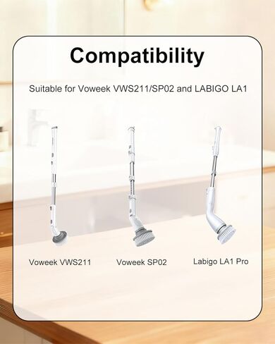 لسلك شاحن الغسيل الكهربائي Voweek، متوافق مع VWS211 SP02 وLabigo LA1، سلك طاقة بطول 6.6 قدم، 9 فولت 1 أمبير in Kuwait