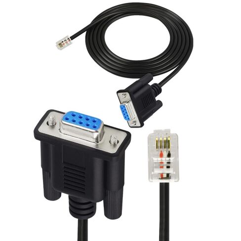 DB9s RS232 إلى RJ9 RJ11 4P4C كابل التحكم في التركيب الاستوائي لكابل وحدات التحكم in Kuwait