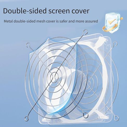 مروحة USB مدمجة مزودة بمصدر طاقة 5 فولت مثالية لتبديد الحرارة في أجهزة الكمبيوتر وملاجئ الحيوانات الأليفة ومروحة تبريد كبيرة تعمل بالطاقة USB in Kuwait