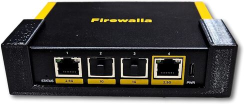 Wall Mount Compatible with Firewalla Gold SE - Slim, Secure, Easy to Access Design in Saudi Arabia