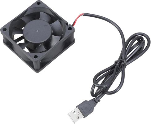 5 فولت USB PC راوتر مروحة 60 مللي متر التبريد فرش المحمولة التبريد استبدال لمودم راوتر HDTV صندوق الإلكترونية in Kuwait