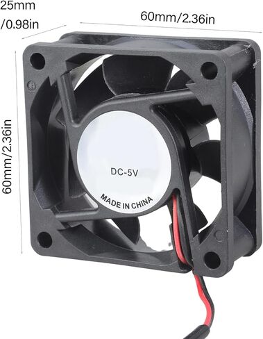 5 فولت USB PC راوتر مروحة 60 مللي متر التبريد فرش المحمولة التبريد استبدال لمودم راوتر HDTV صندوق الإلكترونية in Kuwait