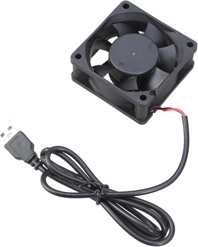 5 فولت USB PC راوتر مروحة 60 مللي متر التبريد فرش المحمولة التبريد استبدال لمودم راوتر HDTV صندوق الإلكترونية in Kuwait