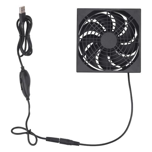 12cm Adjustable Speed Large Air Volumes Mining Machine Workstation Cabinet 120mm Violent Server Cooling Systems Fan Kits USB Cooling Fan in Saudi Arabia