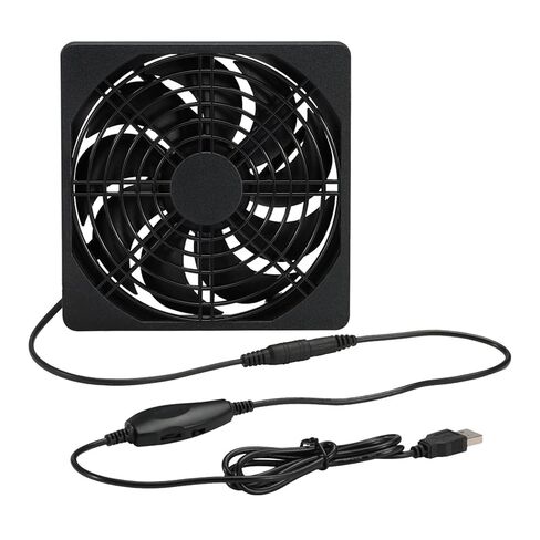 12cm Adjustable Speed Large Air Volumes Mining Machine Workstation Cabinet 120mm Violent Server Cooling Systems Fan Kits USB Cooling Fan in Saudi Arabia
