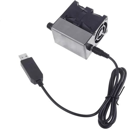 مروحة نفخ USB بمحركين منفاخ عالي الطاقة رائع لصهر المعادن والطهي في الهواء الطلق، ومروحة التخييم والشواء ومروحة الشواء in Kuwait
