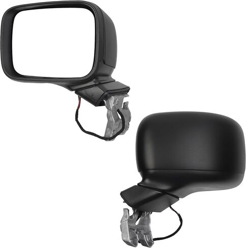 Dasbecan Passenger Side Door Mirror Compatible with 2015-2023 Jeep Renegade Heated Manual Fold Power Glass Temperature Sensor Right Mirror Replaces# 5VY85LXHAA (5+2Pins） in Saudi Arabia