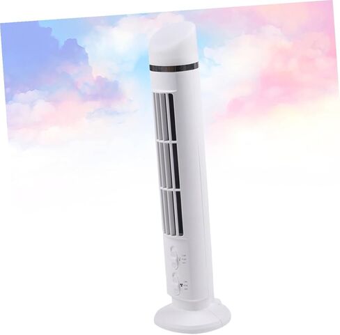 مروحة مكتب USB صغيرة من BESPORTBLE مع ضوء ليلي، مروحة تبريد هادئة متعددة الوظائف للمكتب المنزلي، ملحق صيفي محمول صغير الحجم باللون الأبيض in Kuwait