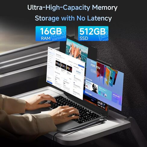 كمبيوتر محمول 15.6 بوصة، ذاكرة الوصول العشوائي 16 جيجابايت، 512 جيجابايت SSD، معالج بنتيوم ذهبي (يصل إلى 3.4 جيجا هرتز)، قابل للتوسيع حتى 1 تيرابايت، شاشة IPS FHD، 38 وات، USB3.2، النوع C، HDMI، WiFi 5، كمبيوتر محمول Win11، أجهزة الكمبيوتر المحمولة المحمو in Kuwait