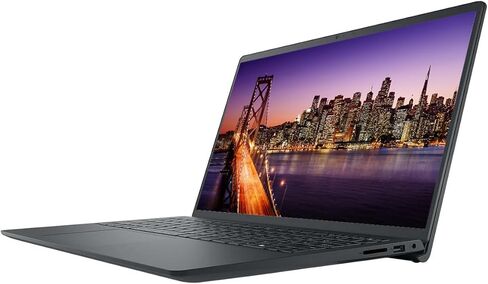Dell Inspiron, 15.6" FHD Business Touch Laptop, 32GB RAM 1.5TB Storage (1TB SSD+512GB Docking Station Set), AMD Ryzen 7 7730U (Up to 4.5 Ghz), Windows 11, Numeric Keypad, SD Card Reader, Black in Saudi Arabia