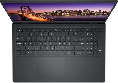 Dell Inspiron, 15.6" FHD Business Touch Laptop, 32GB RAM 1.5TB Storage (1TB SSD+512GB Docking Station Set), AMD Ryzen 7 7730U (Up to 4.5 Ghz), Windows 11, Numeric Keypad, SD Card Reader, Black in Saudi Arabia