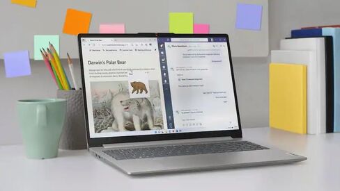 كمبيوتر محمول Lenovo IdeaPad Slim 3 بشاشة تعمل باللمس، 8 نوى AMD Ryzen 7 5825U (حتى 4.50 جيجا هرتز) 16 جيجا بايت رام 1 تيرابايت SSD، 15.6 بوصة FHD IPS عرض WiFi 6 Win11 لوحة مفاتيح رقمية مع ملحق، كمبيوتر للأعمال والألعاب in Kuwait