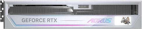 بطاقة رسومات Gigabyte AORUS GeForce RTX 5090 Stealth ICE 32G - 32 جيجا GDDR7، 512 بت، PCI-E 5.0، تردد أساسي 2655 ميجا هرتز، 3 x DP 2.1a، 1 x HDMI 2.1b، NVIDIA DLSS 4، GV-N5090AORUSST ICE-32GD in Saudi Arabia