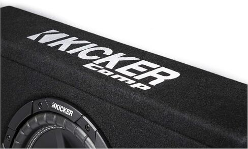مضخم صوت KICKER 43TC104 Comp مقاس 10 بوصات في حاوية رفيعة ومحمولة بمقاومة 4 أوم in Kuwait