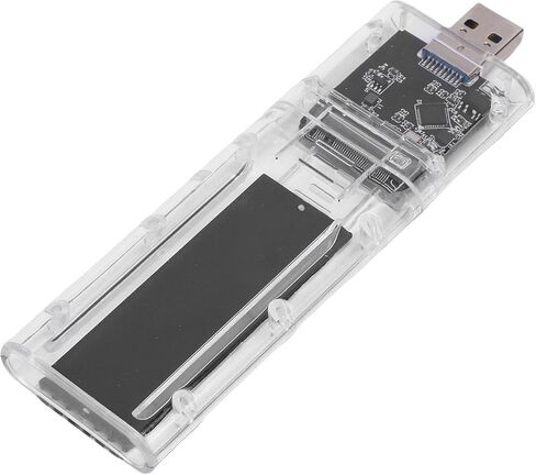 قارئ حاوية M.2 NVMe SSD، حافظة محول USB C 3.0 مع أداة إعداد لمحركات أقراص M.2 NVMe M Key SSDs 2280 حتى 2 تيرابايت in Kuwait